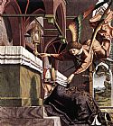 Michael Pacher Altarpiece of the Church Fathers Vision of St Sigisbert painting